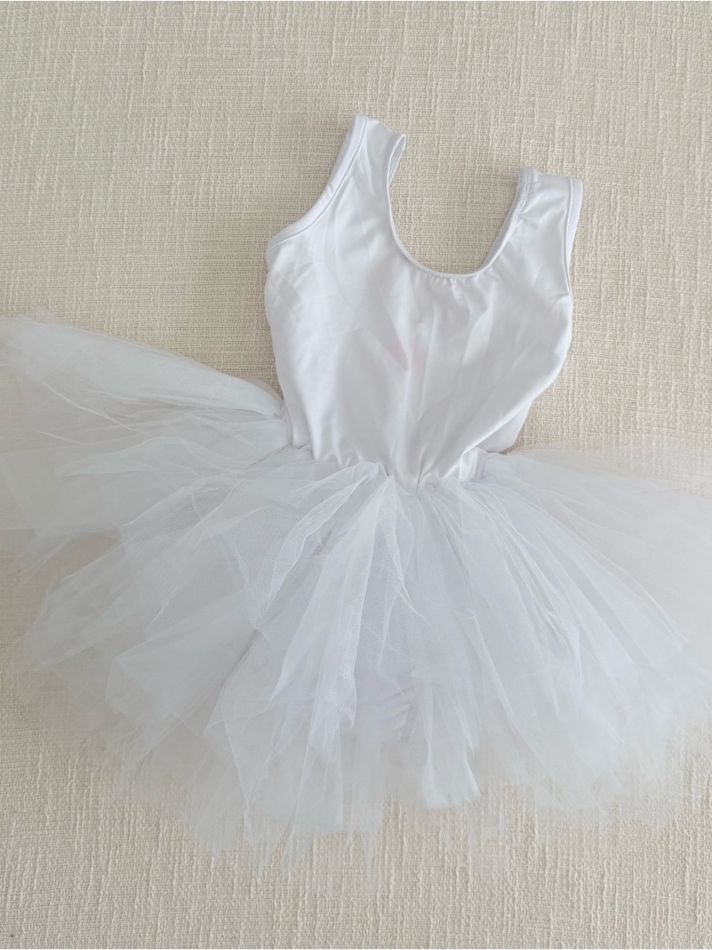 Children's White Tulle Ballet Tutu Dress - Brand